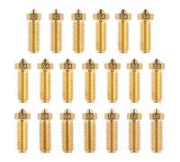 LALAGO 20-Piece Barss Nozzle Set for Cobra 3/Cobra S1, 3D Printer Nozzle Set for Anycubic Kobra 3, Kobra 3 Combo, Kobra S1, Kobra S1 Combo (8 x 0.4 mm + 3 x 0.2 mm + 3 x 0.6 mm + 3 x 0.8 mm + 3 x 1.0