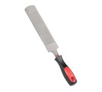 LALAGO Hoof Rasp with Rubber Handle, Fine + Coarse Double-Sided Carbon Steel Hoof Rasp, Size 320 x 44 x 5 mm, Hoof Rasp for Horse, Goat, Cow, Donkey, Animal, Hoof, Blacksmith Tool