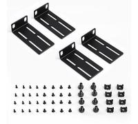 LALAGO Rack Mount Kit 19 Inch Adjustable Switch Rack Ears, 19 Inch Rack Ears Adjustable Universal, Rack Mounting Kit for ProCurve HP Aruba OfficeConnect HPE and Other Switches