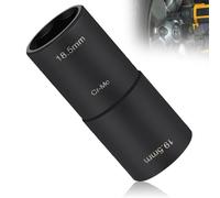 LALAGO Wheel Bolt Socket 18.5mm x 19.5mm, Double Head Wrench for Wheel Bolts, Impact Wrench Socket, 1/2 Inch Drive Tool, Socket Set for Ford Land Rover (1 Piece)