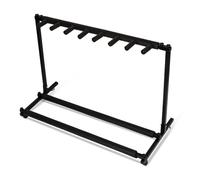 LALAHO 3/5/7/9 Multiple Guitars Stand Foldable Guitar Stand Musical Instruments Display Rack for Studio or Home (7 Holder)
