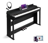 LALAHO 88-Key Weighted Digital Piano Hammer Action Piano Keyboard with 3 Pedals, Dream Sound Chip, MIDI/USB Connectivity, Split/Touch/Transpose Controls for Home Studio, Beginners & Professionals