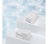 LALAHOME Square Water Fountain Top Water Container RealFountain Accessory Kit, Ultra Quiet Choice for Smart Cat Water Dispenser Water Bowl