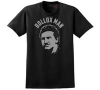 lalakeLALART6 Oz T-Shirt - Auf Wiedersehen Pet Inspired Retro British Comedy TV Black
