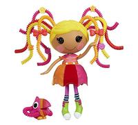 Lalaloopsy 576945EUC Silly April Sunsplash with Pet Toucan-33 cm Rainbow Hair Styling Doll with Multicoloured Hair-11 Accessories in Reusable Salon Package Playset, for Ages 3-103 - Amazon Exclusive