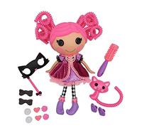Lalaloopsy Silly Hair Doll - Confetti Carnivale with Pet Cat, 13" Masquerade Ball Party Theme Doll with Pink Hair & 11 Accessories in Reusable Salon Package playset, for Ages 3-103