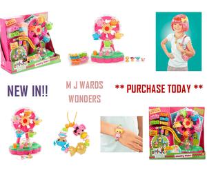 Lalaloopsy Tinies 537809 - 2-in-1 Jewelry Maker and Playset MaFerris Wheel