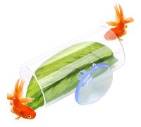 LALASTYLE Betta Fish Acrylic Tube Tunnel, Betta Fish Leaf, Betta Fish Natural Habitat, Betta Fish Tank Accessories, Betta Shelter Hideaway for Aquarium Decorations（1Pack