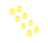 LALASTYLE Ear Tips Replacement for Beats Flex Wireless Earphones, S/M/L/D 4 Sizes 4 Pairs Soft Silicone Eargel Earbuds Tips, Fit for Beats Flex, 4 Pairs (Yuzu Yellow)