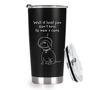 LALDEC Get Well Soon Gifts For Women Post After Surgery, Grief Gifts For Women, Surgery Recovery Gifts For Women Men, At Least You Don’t Have To Wear a Cone 20 Oz Tumbler