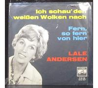 lale andersen - ich schau' den weissen wolken nach (45 tours deux titres)