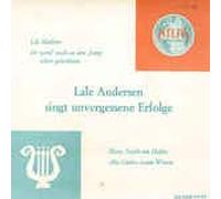 LALE ANDERSEN - Lale Andersen singt unvergessene Erfolge:Lili Marlene,Ich werd mich an den Jonny schon gewöhnen,Blaue Nacht am Hafen,Alte Lieder,traute Weisen (7" Vinyl EP)(1965)(Atlas 80022)