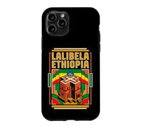 Lalibela Ethiopia Flag Rock Churches Heritage Retro Art Case for iPhone 11 Pro