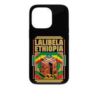 Lalibela Ethiopia Flag Rock Churches Heritage Retro Art Case for iPhone 13 Pro