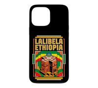 Lalibela Ethiopia Flag Rock Churches Heritage Retro Art Case for iPhone 13 Pro Max