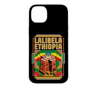 Lalibela Ethiopia Flag Rock Churches Heritage Retro Art Case for iPhone 14 Plus