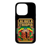 Lalibela Ethiopia Flag Rock Churches Heritage Retro Art Case for iPhone 14 Pro