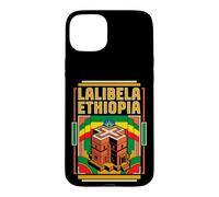 Lalibela Ethiopia Flag Rock Churches Heritage Retro Art Case for iPhone 15 Plus