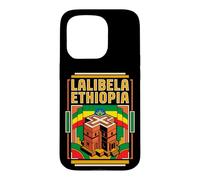Lalibela Ethiopia Flag Rock Churches Heritage Retro Art Case for iPhone 15 Pro