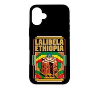 Lalibela Ethiopia Flag Rock Churches Heritage Retro Art Case for iPhone 16 Plus