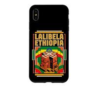 Lalibela Ethiopia Flag Rock Churches Heritage Retro Art Case for iPhone XS Max