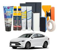 Lalieffacely Car Scratch Repair Kit, Car Paint Scratch Repair, Car Scratch Remover, Quick And Easy for Fix Paint Scratches Branch Scratches Nail Scratches Swirl (Dark Blue Pearl + Passion Blue)