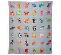 Lalikul Fabrics Animals. Cotton Charm Packs, Fat Quarters Bundles, 42 Different Motifs.
