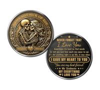 LALILIESS Memorial Metal Pocket Hug Token with Name Still Not Sick Of You - Personalized Double-Sided Memorial Coin for Loved One