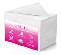 LALILL Disposable Towels 70 x 40 cm Non-Woven Fabric Highly Absorbent Disposable Towel for Hairdressing Salon, Cosmetic Studio, Pedicure Medicine, Hospital, Sauna, Hotel Pack of 100