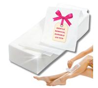 LALILL Non-Woven Strips for Wax, Non-Woven Strips for Hair Removal with Warm Wax and Sugar Paste Face - Body Hair Removal Epilating Wax Strips - Wax Waxing Pack of 100