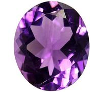 lalitha Gems 8.3 Ratti Amethyst Original Certified Natural Gemstone Crystal Amethyst Crystal Amethyst