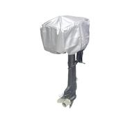 Lalizas Durable PVC Engine Cover, Size 1, silver, 2-5 HP, 15.7" x 9.8" x 12.6"