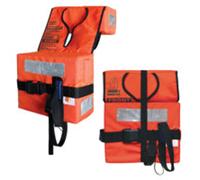 Lalizas Foam Folding Lifejacket Compact, SOLAS/MED-MER, Adult, Orange (72214)