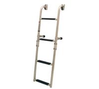 Lalizas Foldable Ladder for Transom, 2+2 steps, Inox 316, 90?, L876xW257mm (9950