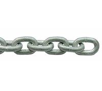 Lalizas Heavy Duty Industrial Hot Dipped Galvanised Security Chain 6mm (2 Meters)