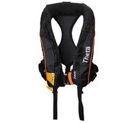 Lalizas Theta Inflatable Lifejacket Auto 290n With Hammar Ma1 Spray Hood And Double Crotch Black