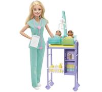 Lalka Barbie Kariera Zestaw Pediatra