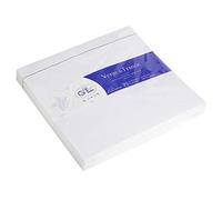 Lalo 22450L - Verge De France Pack of 25 gummed lined envelopes. Size: 16.5x16.5 cm, Laid Paper France, Extra-white Lined Correspondence Paper Made in France