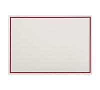 Clairefontaine - Ref 32620L - G.Lalo Correspondence Writing Set - Includes 10 x 10.7 x 15.2cm, 300gsm Cards + 10 x 11.4 x 16.2 Lined Gummed Envelopes - Bordeaux