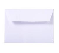 Lalo 52700L - Velin De France. Pack of 25 self-adhesive lined envelopes. Size:C6 11.4x16.2 cm 100g, French Vellum, White, Lined, Correspondence, Made in France