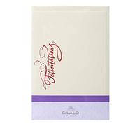 Lalo 60503L - A typo-lettering correspondence set including a single card 10.7x15.2 cm and an envelope 11.4x16.2 cm 350g, Felicitations Letter Calligraphy