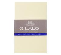 Lalo 67316L - Verge de France Bag of 25 business cards. Size: 8.5x13.5 cm 300g Laid Paper from France, Ivory. Lined, Correspondence, Paper Made in France