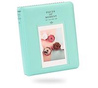 Lalo Novo Photo Album for Fujifilm Instax Mini 9, Instax Mini 8 Instant Camera, Polaroid Snap, HP Sprocket Photo Printer - 64 Pockets (Ice Blue)