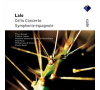 Pierre Amoyal, Paul Paray & Orchestre National de l'Opera de Monte Carlo - Lalo : Symphonie espagnole & Cello Concerto - Apex
