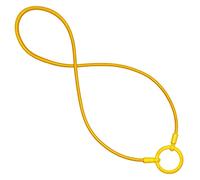 LaLoop Premium Eyeglass Sportloop| Durable, Stretchy, Versatile Eyeglass Swivel Holder - yellow - Medium