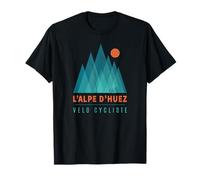 L'Alpe D'Huez Velo Cycliste Gift for Cyclists Cycling Bike T-Shirt