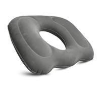 Laluky Inflatable Donut Pillow, 17.7 x 15.7in Ring Cushion for Sciatica, Postpartum Pregnancy, Bed Sores, Prostate & Lower Back Support, Donut Seat Cushion For Low Back Pain(COLOR:grey)