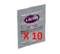 Lalvin EC-1118 Yeasts x 10