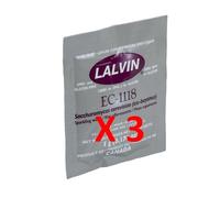 Lalvin EC-1118 Yeasts x 3