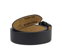 Lam Hub Fong Personalised Leather Belt for Men Fathers Day Belt Gifts for Dad from Daughter Son Engraved Leather Belt Gifts for Birthday Christmas (2 names)